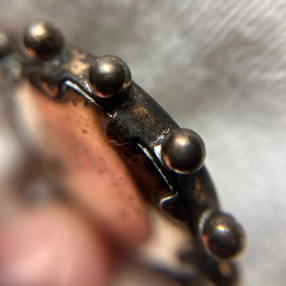 Antique Edwardian 1900s Colored Photo Pendant Depicting Two Women - Picture 9 of 12